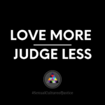 Love More Judge Less Poster