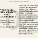 AJD Policy Action 2 - Invest in NGO Shared Services and Accountability