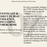 AJD Policy Action 7 - Investigate & Prosecute Bias, Violence, Including CyberCrime